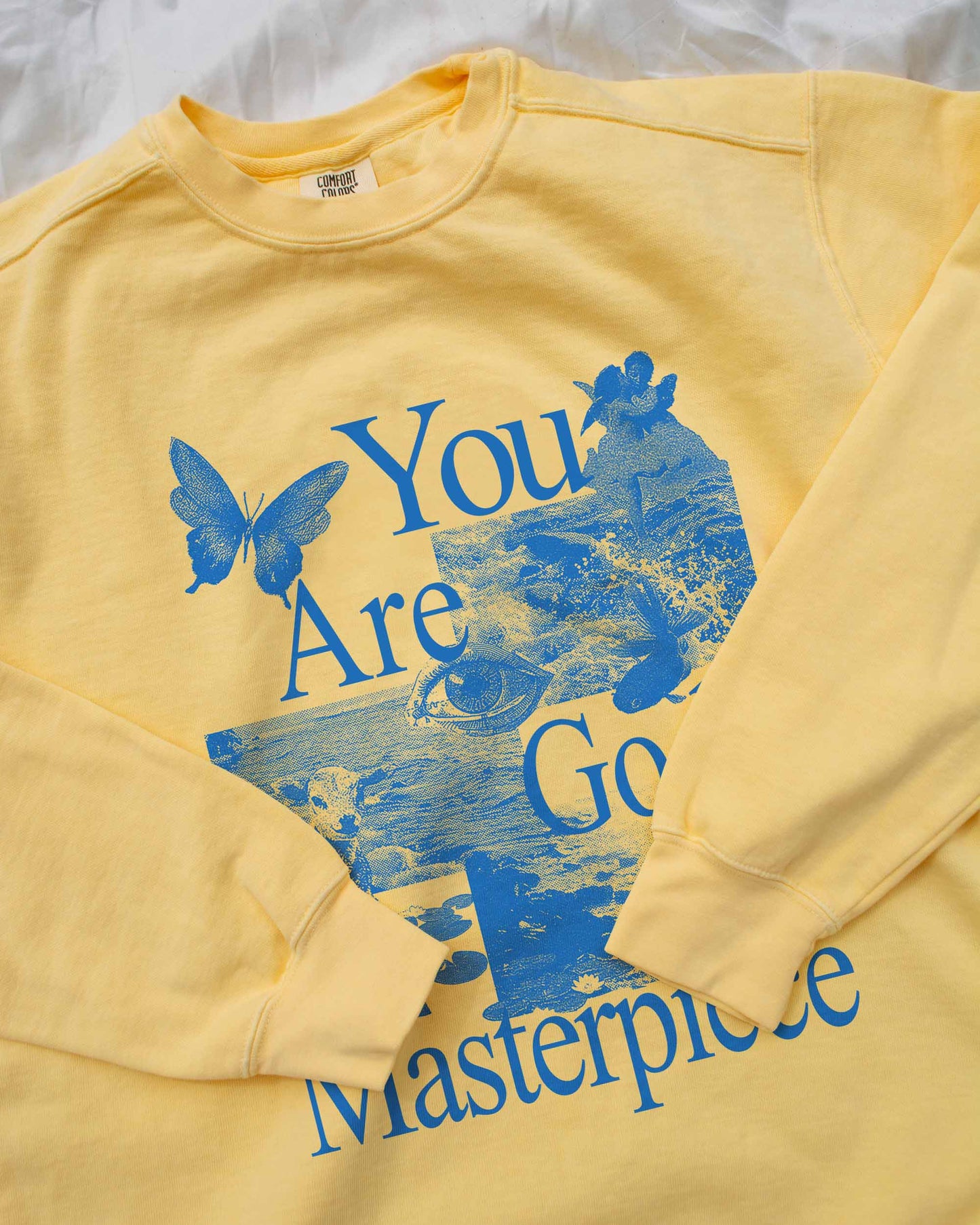 You Are God's Masterpiece Christian Comfort Colors® Sweatshirt | Women's Faith Crewneck