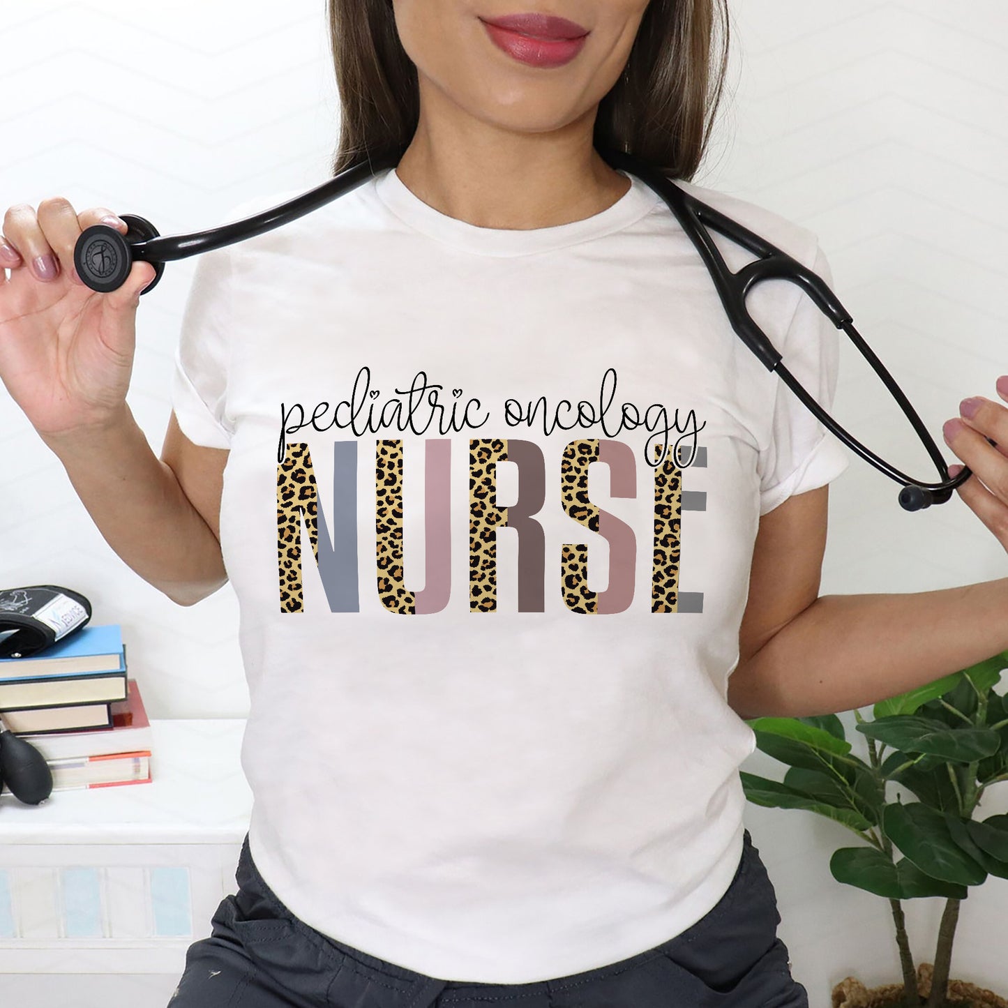 Funny Shirt For Nurse - Pediatric Oncology Nurse Tee - White - Up To 5XL