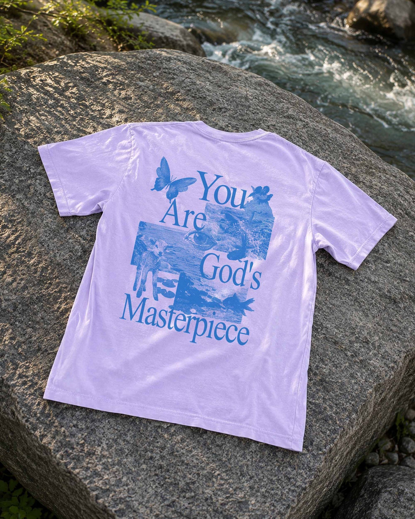 You Are God's Masterpiece Christian Comfort Colors® Tee | Ephesians 2:10 Women's Graphic Shirt