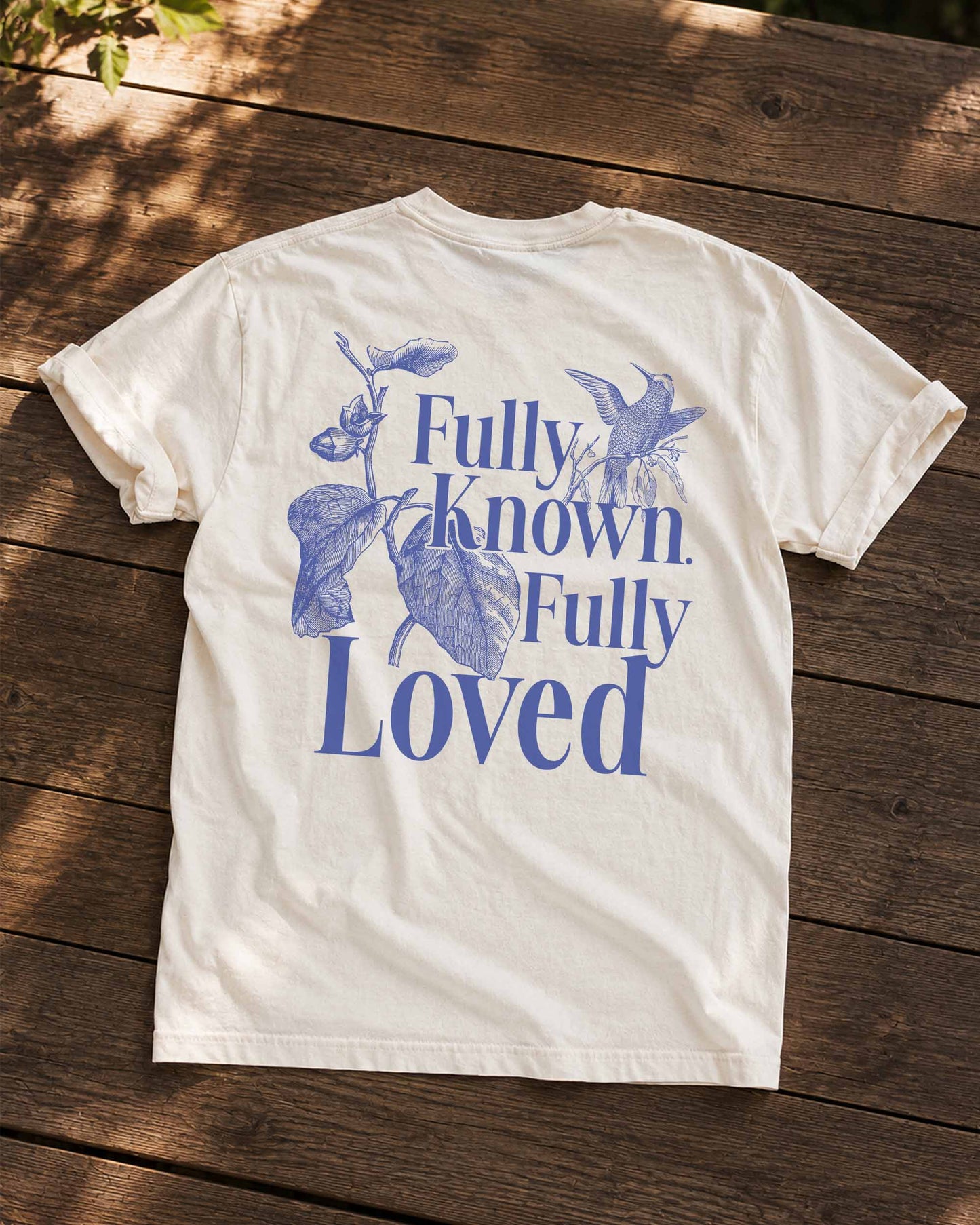 Fully Known. Fully Loved. Christian Comfort Colors® Tee | Psalm 139 Women's Graphic Shirt