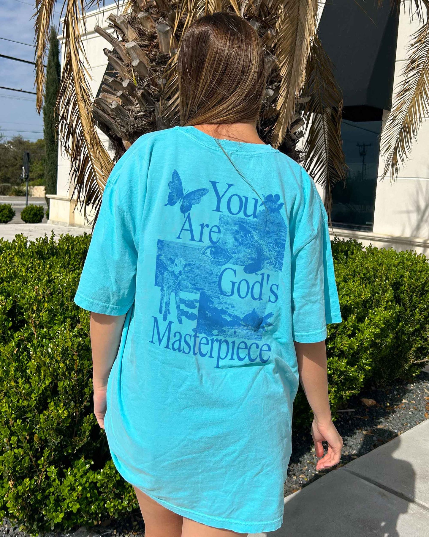 You Are God's Masterpiece Christian Comfort Colors® Tee | Ephesians 2:10 Women's Graphic Shirt